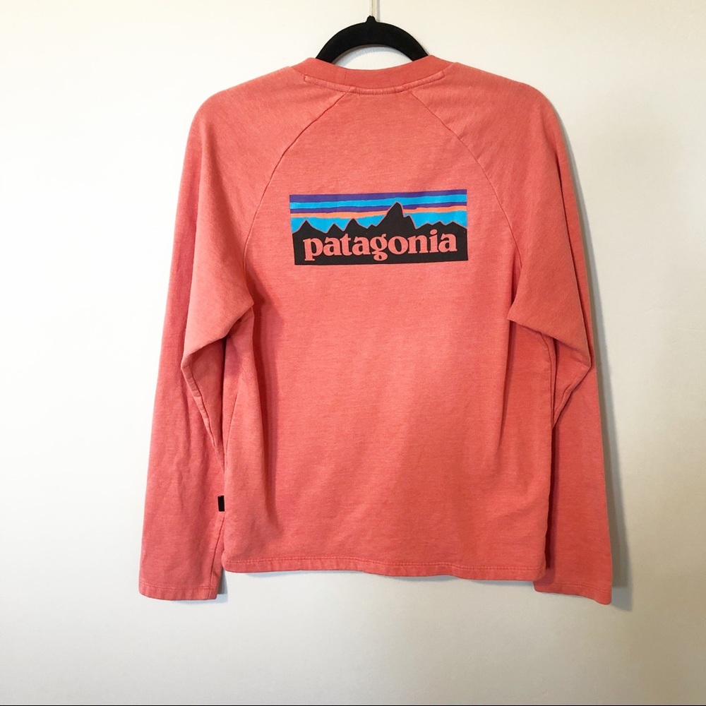 Patagonia lightweight crewneck sweatshirt rosehip pink small